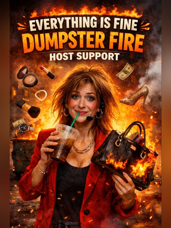 Dumpster Fire Handbags - Everything Is Fine Dumpster Fire! Tote Bags, Notebook Or Socks